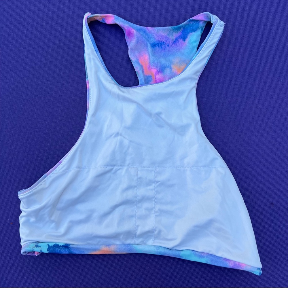 VS PINK Colorful Tie-Dye Sports Bra/Bralette - Picture 12 of 14
